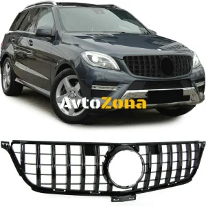 Grilă față pentru Mercedes ML-Class W166 (2012-2014) GT-R Panamericana Design Black.