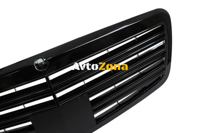 Grilă pentru Mercedes S-Class W221 Facelift (2010-2013) S63 S65 Design Piano Black