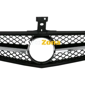 Grila frontală pentru Mercedes C-Class W204 S204 (2007-2014) Sport Piano Black C63 Design