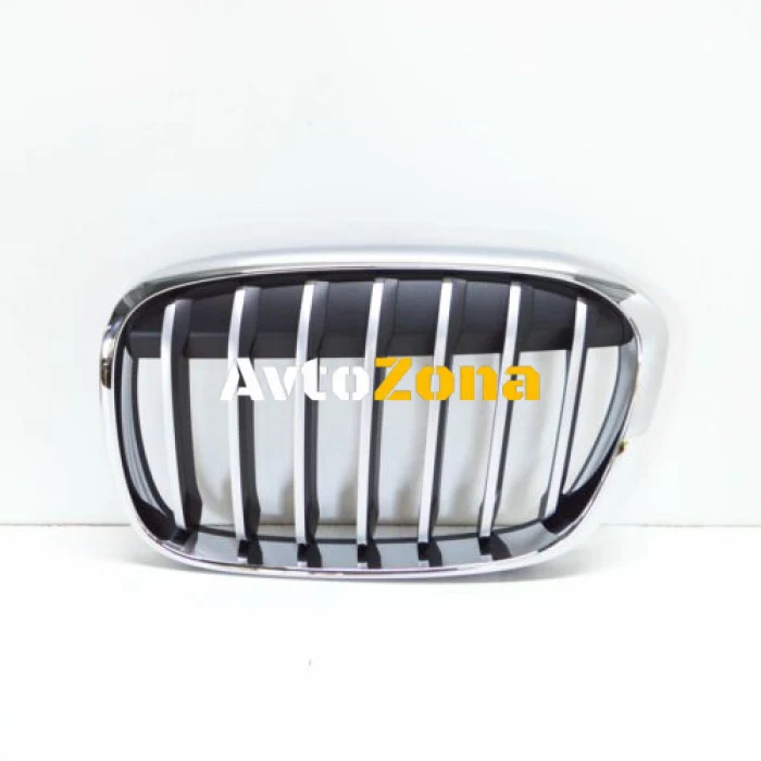 Grila frontală X-Line Chrome Black pentru BMW X1 F48 (2015-2018)