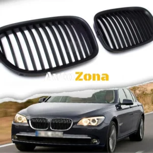 Grile frontale negre pentru BMW Seria 7 F01/F02 (2008-2015)