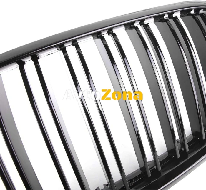 Grile frontale pentru BMW X6 (2008-2014) E71 - Negru lucios/Piano Design