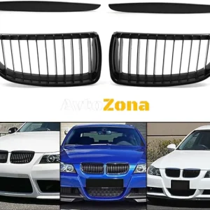 Grile negre mate pentru BMW E90 (2005-2008)