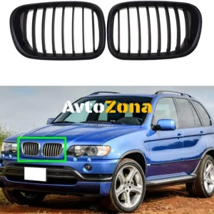 Grile negru mat pentru BMW X5 E53 (1998-2003)