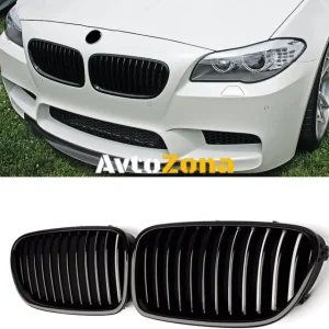 Grile pentru BMW F10/F11 - Negru lucios