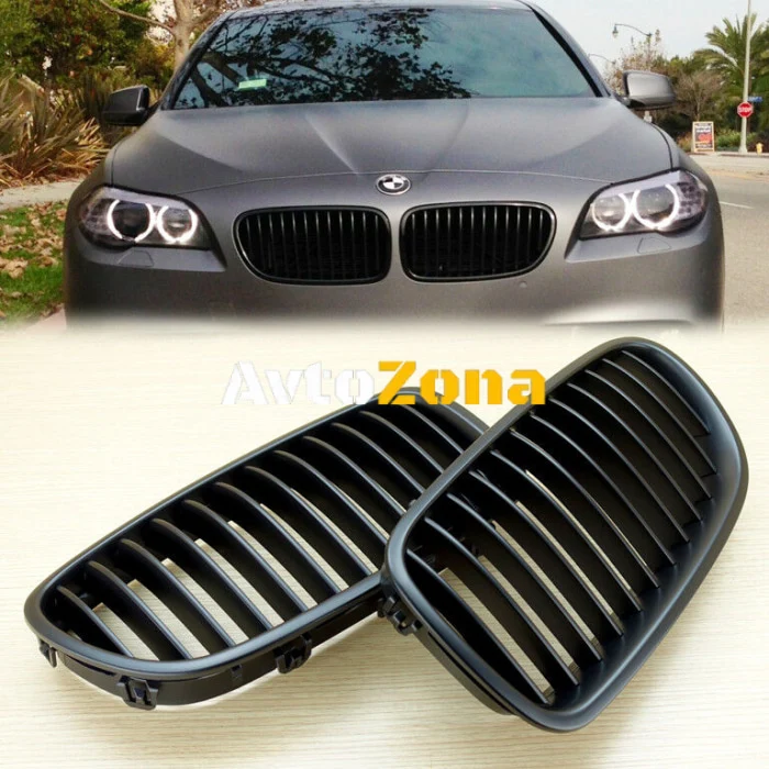 Grile pentru BMW F10/F11 - Negru mat