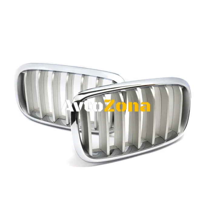 Grile pentru BMW X5 F15 (2013-2018) - Crom / Gri