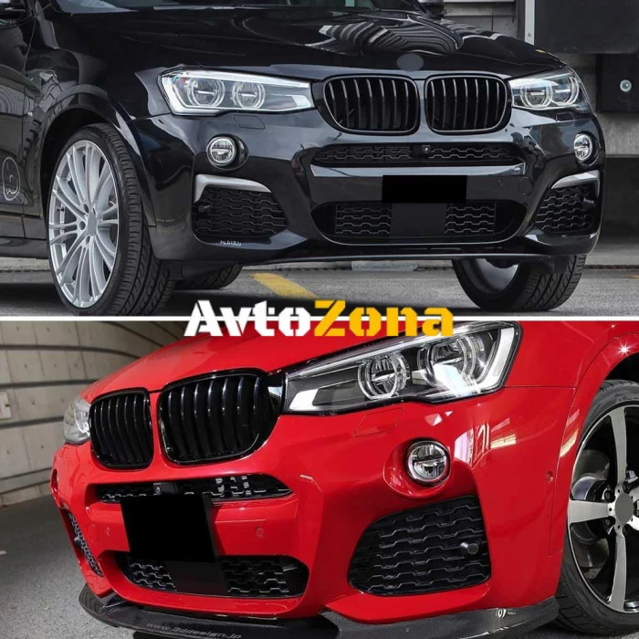 Grile pentru BMW X4 F26 (2014-2018) - Negru lucios