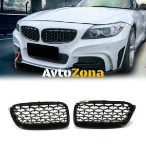 Grile pentru BMW F30 (2011+) - Negru lucios - Diamond Design