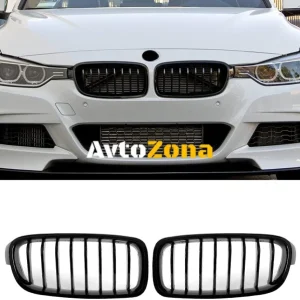 Grile pentru BMW F30/F31 negru lucios