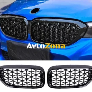 Grile pentru BMW G30 (2018-2021) - Diamond Glossy Black