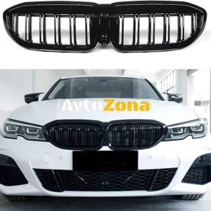 Grile pentru BMW Seria 3 G20 2019-2022 (negru lucios)