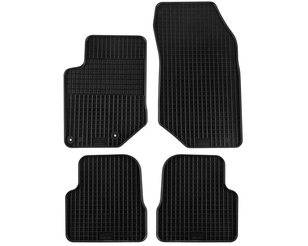 Gumeni stelki Petex pentru Peugeot 208 (2019+), 4 părți, niello