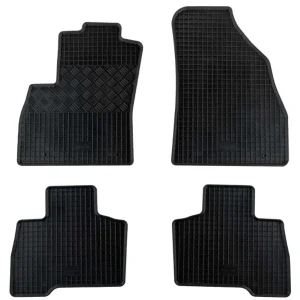 Gumeni stelki Rigum pentru Peugeot Bipper (2008+), 5 locuri, 4 părți, niello