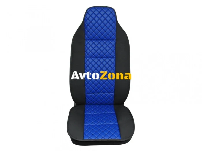 Husă universală pentru scaun de camion - în relief - piele ecologică și textile - Volvo, DAF, Man, Scania, Mercedes, Iveco...