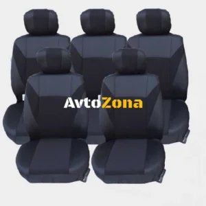 Huse pentru Ford S-MAX C-MAX, VW Touran, Sharan, Toyota Corolla Verso, Negru