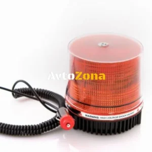 26 Ice 8 watt Lampă de semnalizare, de urgență, far, jar 12V cu fixare magnetică sau cu șuruburi, 9 fascicule