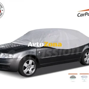 Jumătate de husă CarPassion pentru mașă mărimea XL, gri