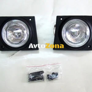 Kit nou de înlocuire directă, halogene cu grilă și becuri LED , faruri de ceață pentru FIAT FIORINO FIAT FIORINO, Peugeot...