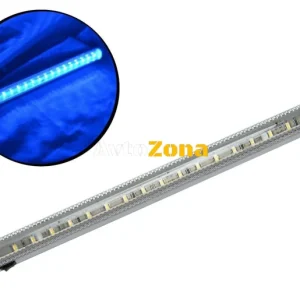 Lampă cu diodă LED, tub, 40cm, lumină albastră, 12V, pentru mașă, camion, casă sau birou