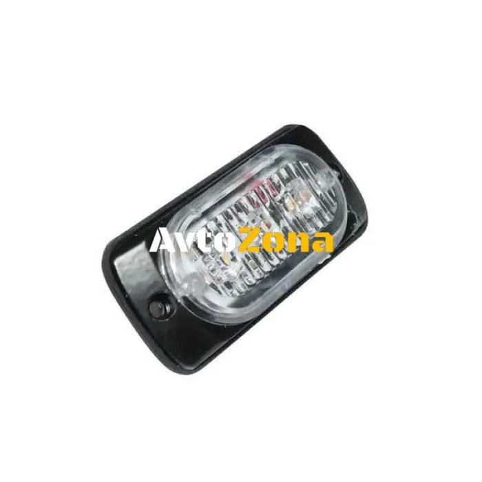 Lampă rutieră de urgență cu 3 LED-uri, lumină blitz galbenă, intermitentă!