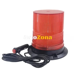 80 LED Ice Signal Light XL 17cm de urgență Beacon Burkan 12V 24V cu clemă Bolt-on