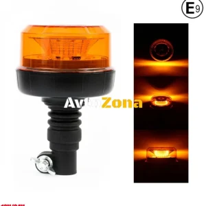 LED Led Diodă Lampă de balizaj de urgență Burkan 12/24V , Blitz, Slim, E-Mark, 12 SMD