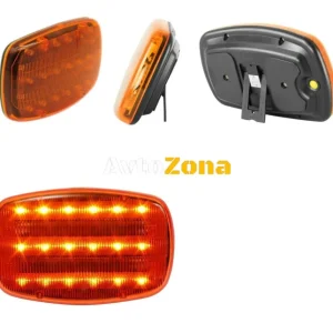 LED LED lampă de urgență / semnalizare far jar cu magnet 12/24V