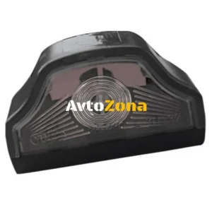 LED LED Plafonieră pentru plăcuț de înmatriculare, 24V, pentru remorcă, autobuz, rulotă, platformă, negru