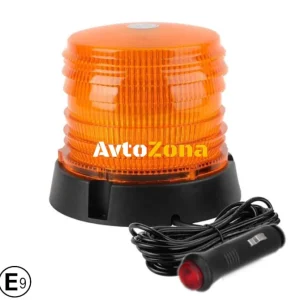 60 LED semnal de gheață lumină de urgență far Burkan 12V 24V cu clemă magnetică și șurub