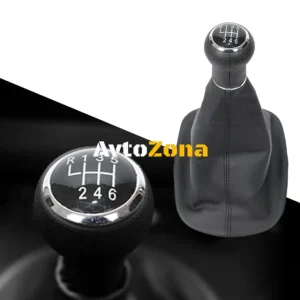 Levier de viteze cu bile cu manșetă, cutie din piele Passat VW Passat B5 2001-2005 6 viteze
