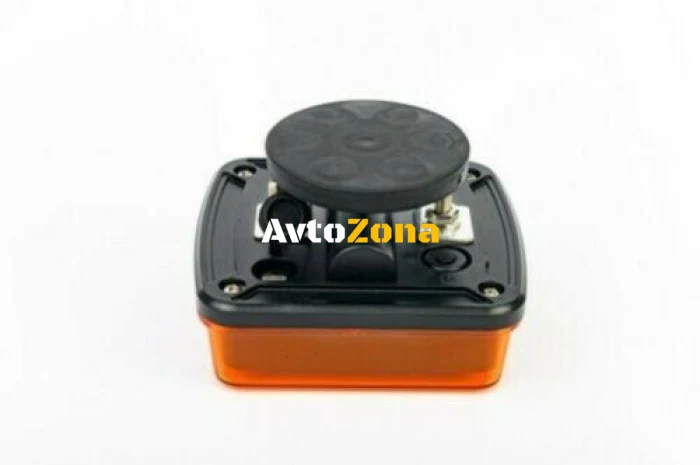 Lumini de oprire fără fir fără fir cu magnet 12v 24v Led Orange Lumini de urgență Blitz Light