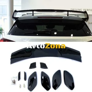 Mercedes W176 Clasa (2012-2018) - Spoiler anti-aripă negru lucios