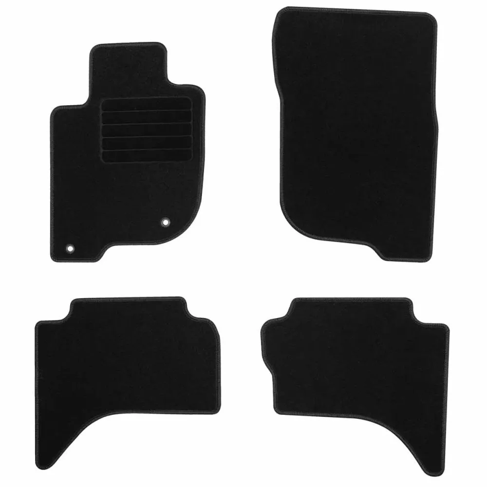 Moketni stelki Rigum pentru Mitsubishi L200 (2015+), 4 piese, niello