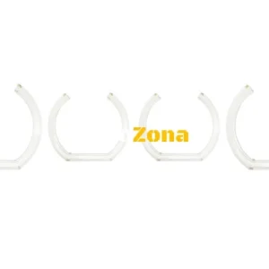 Ochi de înger din cristal pentru BMW E46 sedan wagon (1998-2005) / E46 coupe (1998-2003) - U-Design - bicolor