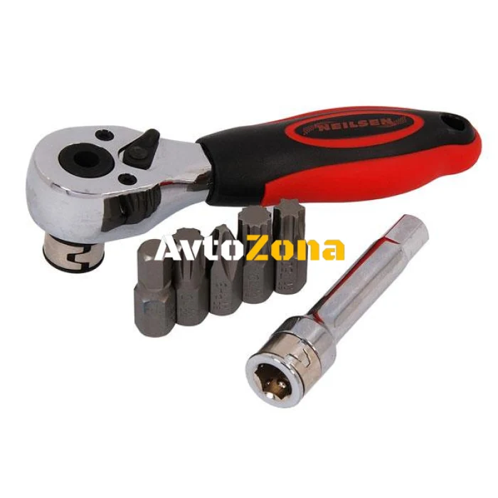 27 piese - Set de biți cu clichet cu extensie - Neilsen Tools