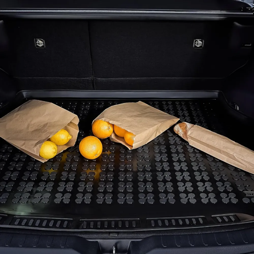 Șă portbagaj Rezaw-Plast pentru Toyota Yaris III Hatchback (2012-2020) Hybrid, poziție inferioară, cu roată de rezervă, di...