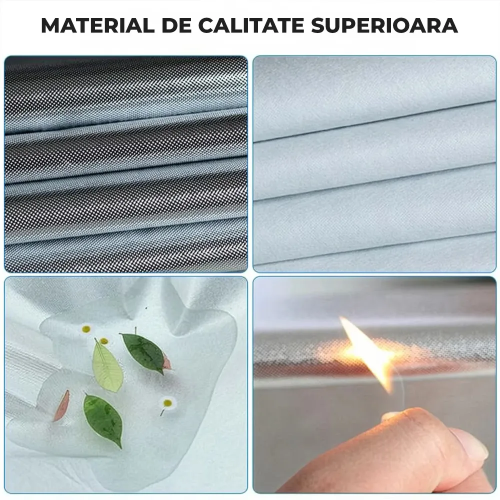 Prelata Auto Premium Elindor® Impermeabila, Protectie UV, Antisoare, Praf, Ploaie si Zapada, Toate Anotimpurile, Husa Exte...