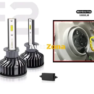 Set de becuri cu diodă Led Mini Dimmable H1 12V X1 24V 72W 10000lm pentru faruri poate autobuz fără bug-uri