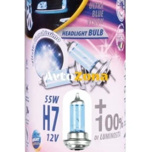 Set de 2 becuri cu halogen H7 X7 12V 55W + 100% 5000K E4 Goodyear Goodyear