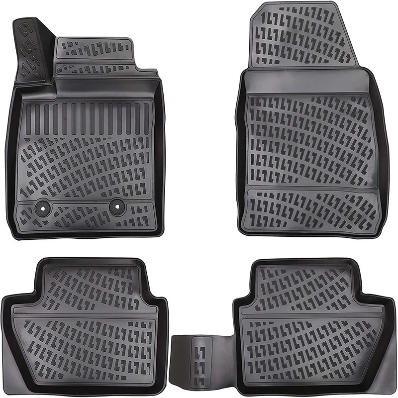 Set covorase auto cauciuc tip tavita pentru ford ecosport ii 2012-