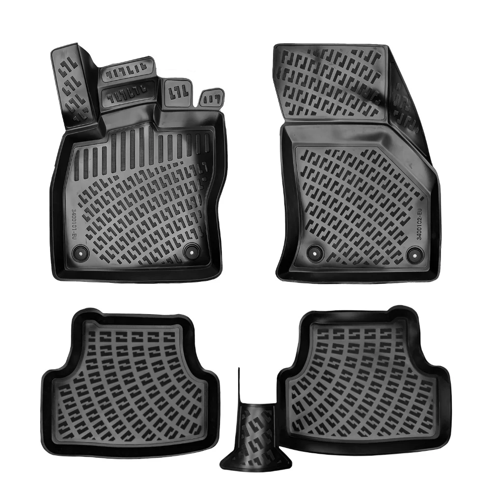 Set covorase auto cauciuc tip tavita pentru seat ateca 2016-