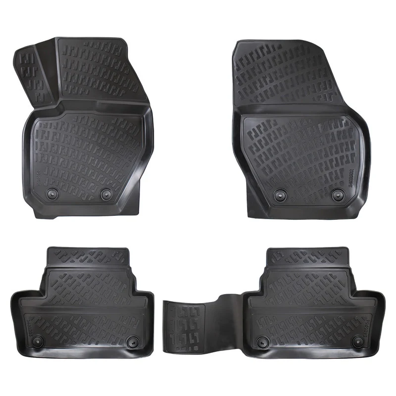 Set covorase auto cauciuc tip tavita pentru volvo xc-60 i 2008-2017