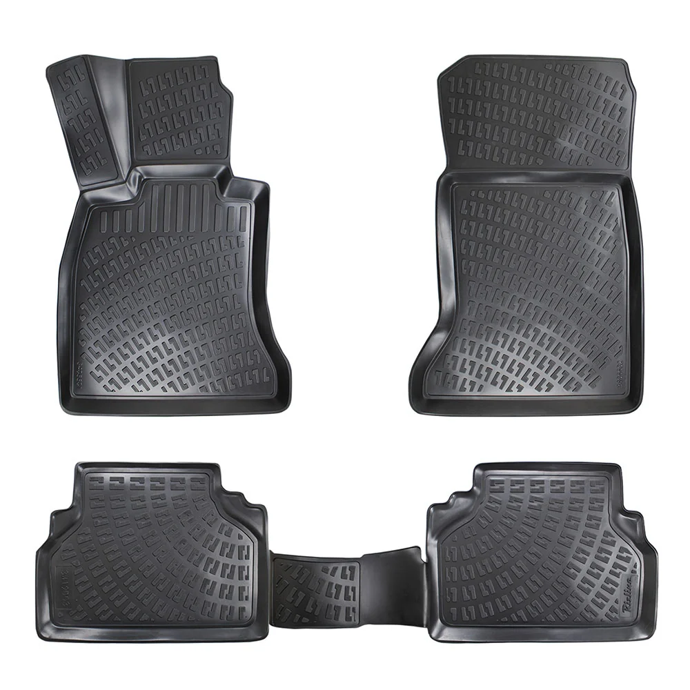 Set covorase auto cauciuc tip tavita pentru bmw 5 vi f10 / f11 / f07 / f18 2010-2013