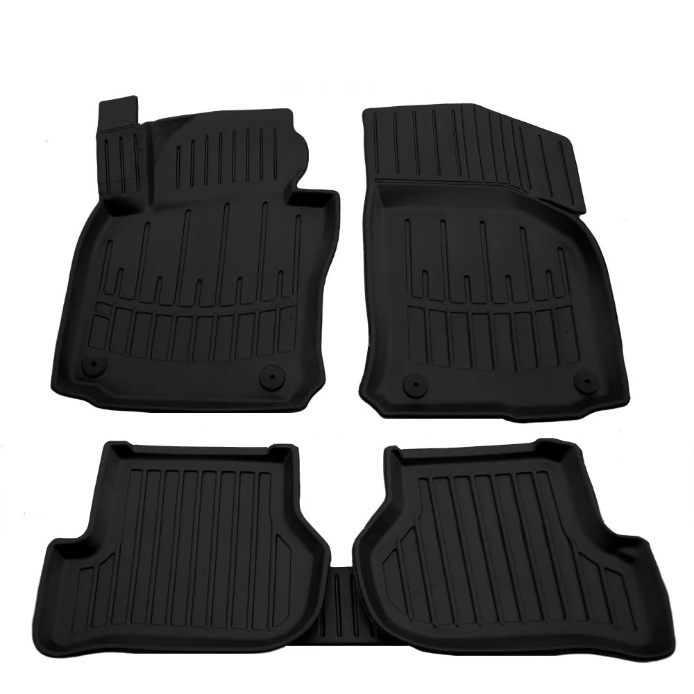Set covorase auto cauciuc tip tavita pentru seat leon ii (1p) (2005-2012)