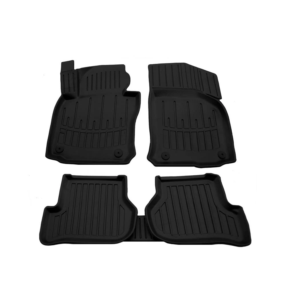 Set covorase auto cauciuc tip tavita pentru seat leon ii (1p) (2005-2012)