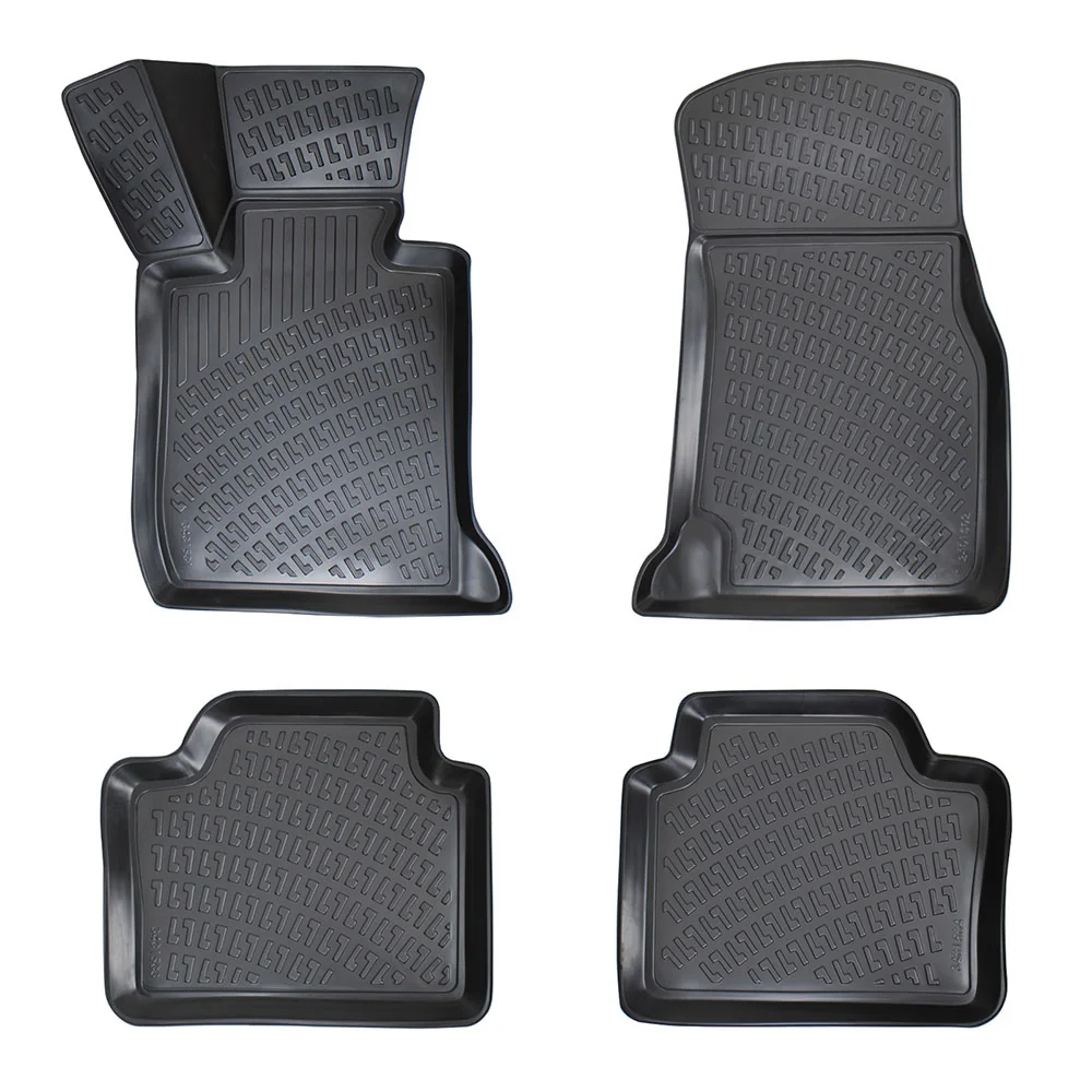 Set covorase auto cauciuc tip tavita pentru bmw 3 vi f30 / f31 / f34 2011-2018
