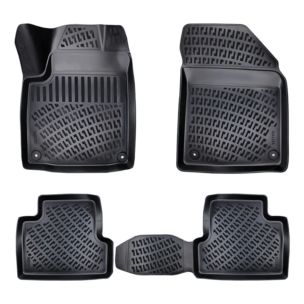 Set covorase auto cauciuc tip tavita pentru jeep cherokee (kl) 2014-2019