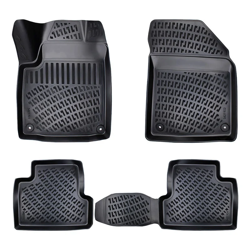 Set covorase auto cauciuc tip tavita pentru jeep cherokee (kl) 2014-2019