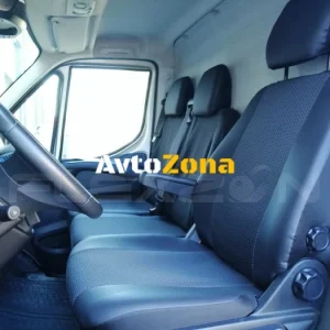 Set de huse pentru scaune, tapițerie, 2+1 scaune, pentru Iveco Iveco Daily 2016+, piele și textil